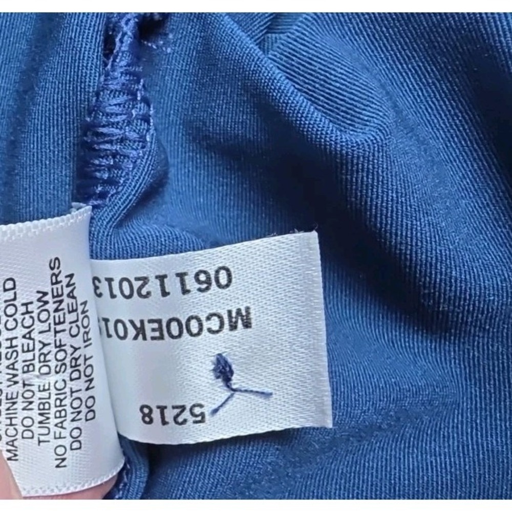 Peter Millar Polo Shirt Mens Sz XL Blue Summer Comfort Golf Performance Stretch - Picture 9 of 10